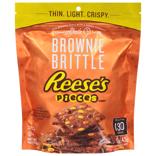 Candy & Chocolate Sheila G's Brownie Brittle, Reese's Pieces Candy hero