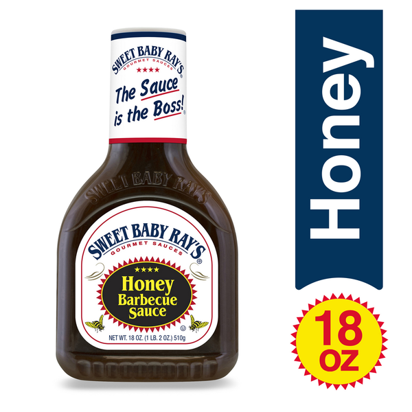 Marinades & Meat Preparation Sweet Baby Ray's Barbecue Sauce, Honey hero