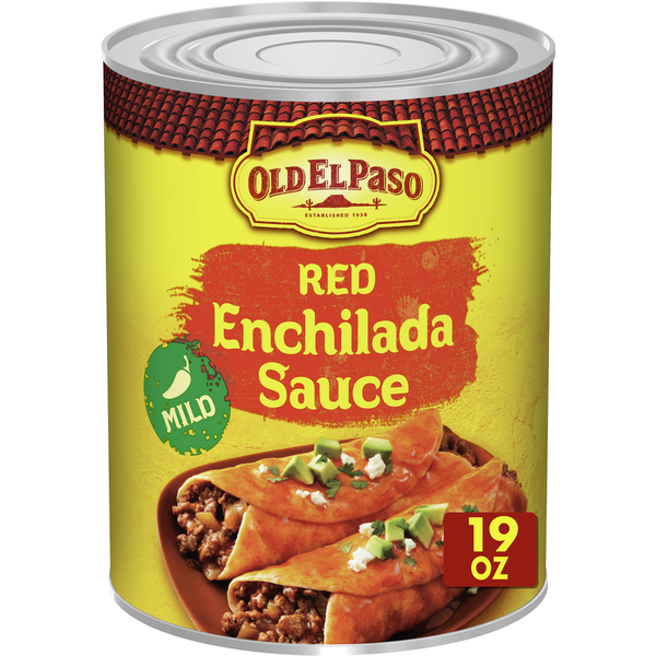 Mexican/Hispanic/Latino Foods Old El Paso Mild Red Enchilada Sauce hero