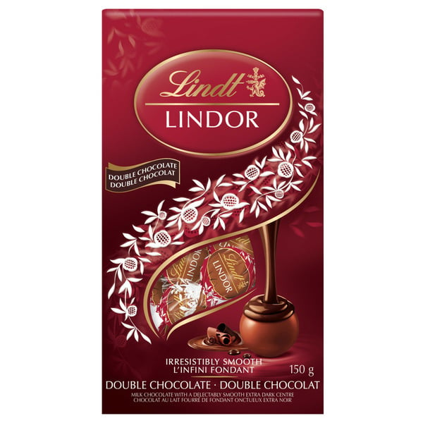 Candy & Chocolate Lindt Double Chocolate Truffles, 150-Gram Bag hero