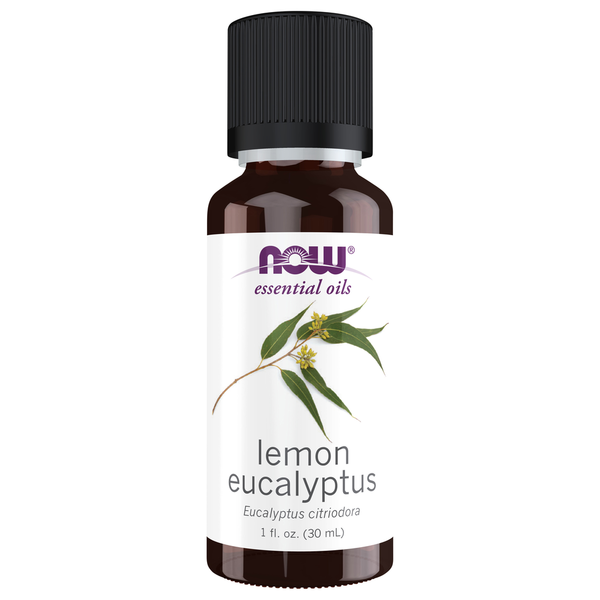 Supplement Oils NOW Lemon Eucalyptus Oil hero