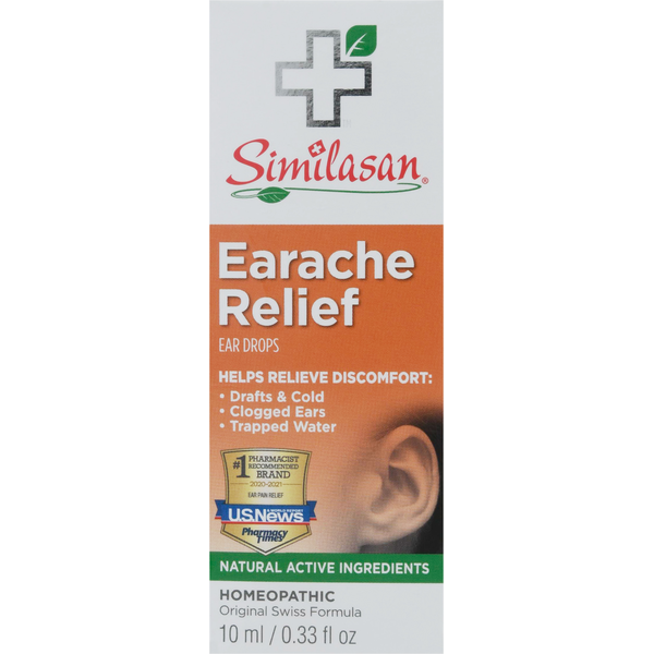 Eye & Ear Care Similasan Ear Drops, Earache Relief hero