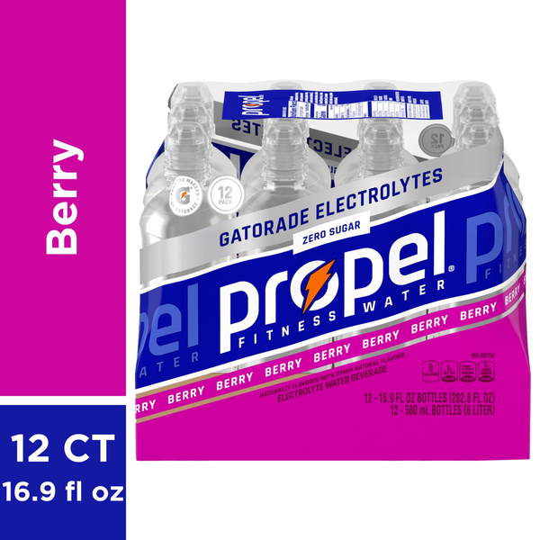 Energy & Sports Drinks Propel Berry - Case hero