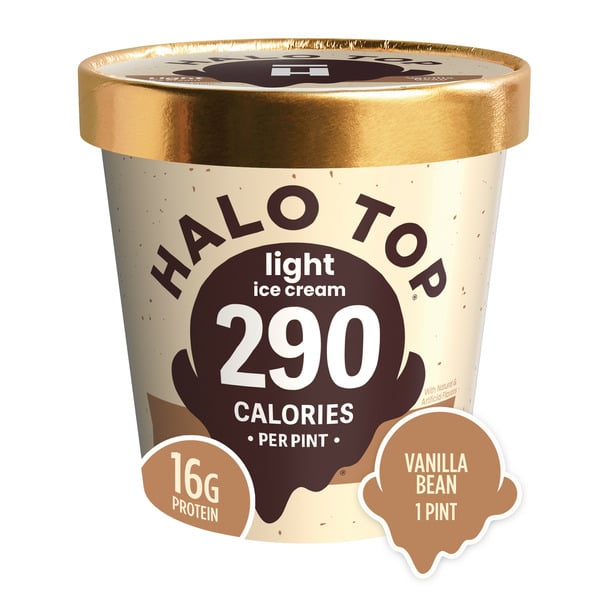 Ice Cream, Novelties & Ice Halo Top Vanilla Bean hero