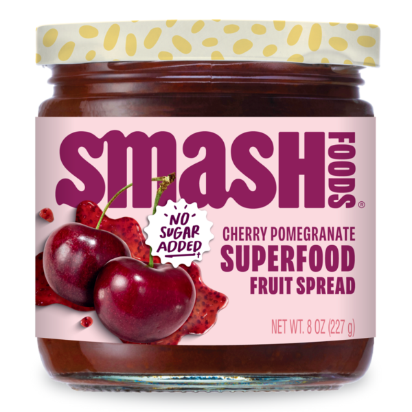 Smash Foods Cherry Pomegranate Superfood Fruit Spread hero