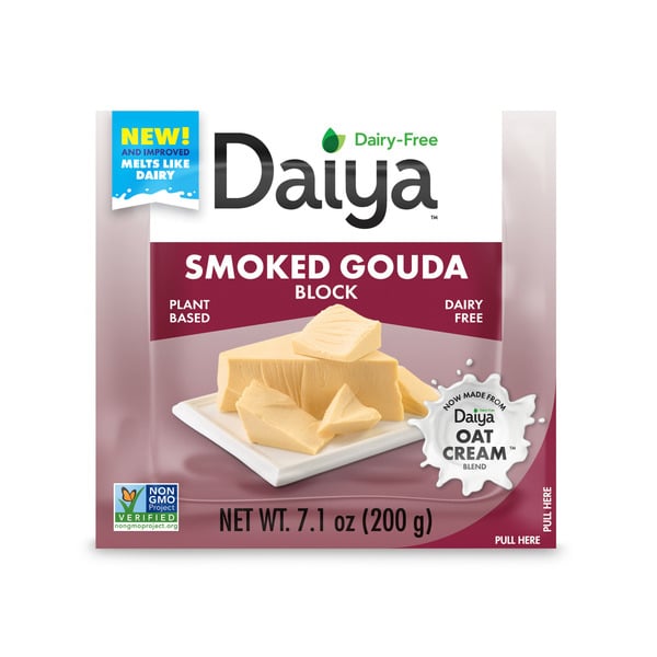 Cheese Daiya Dairy Free Smoked Gouda Cheese Block hero