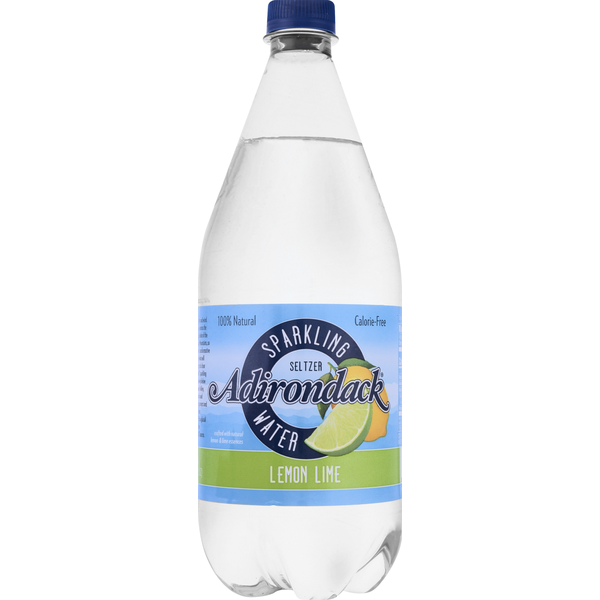 Sparkling & Seltzer Water Adirondack Sparkling Water, Lemon Lime hero