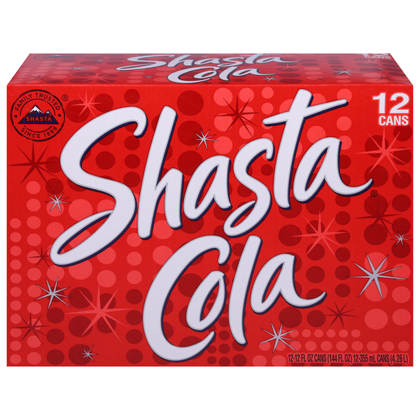 Soft Drinks Shasta Cola hero