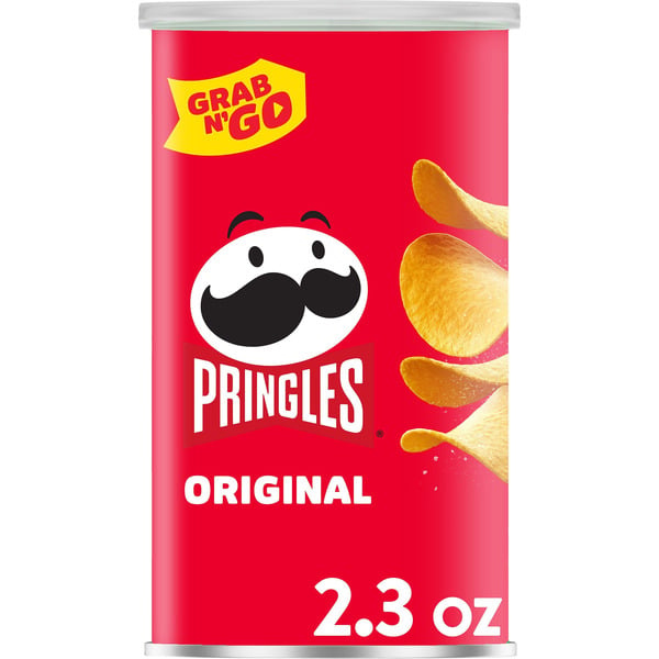 Chips & Pretzels Pringles Potato Crisps Chips, Lunch Snacks, On-The-Go Snacks, Original hero