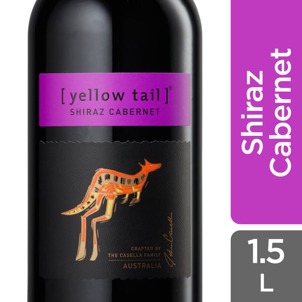 Red Blend [yellow tail] Shiraz Cabernet hero