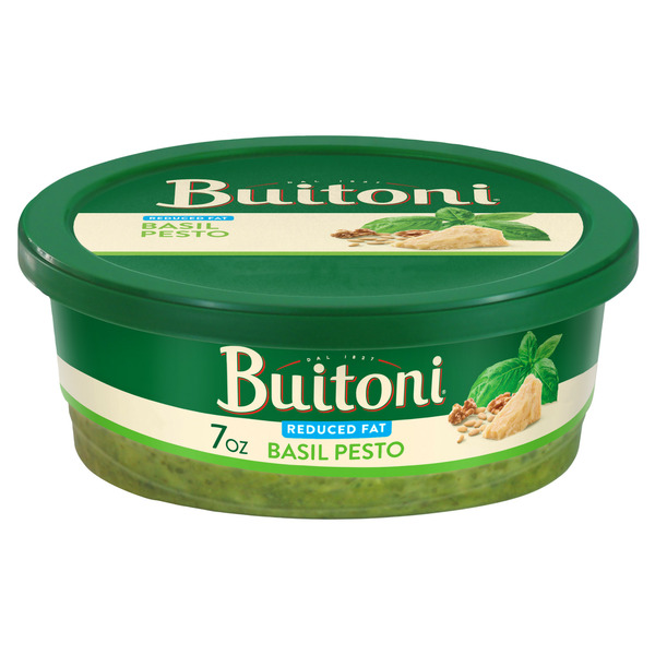 Pasta Sauce Buitoni Reduced Fat Basil Pesto, Refrigerated Pesto Sauce hero