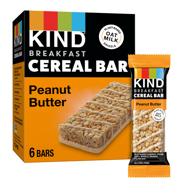 Cereal KIND Cereal Bar Peanut Butter hero