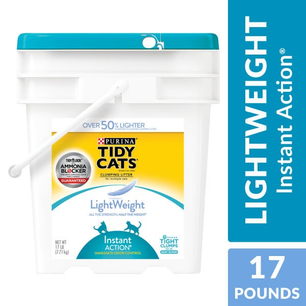 Cat Food & Care Purina Tidy Cats Light Weight, Low Dust, Clumping Cat Litter, LightWeight Instant Action Cat Litter hero