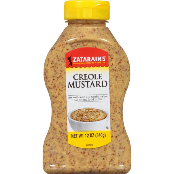 Condiments Zatarain's Creole Mustard hero