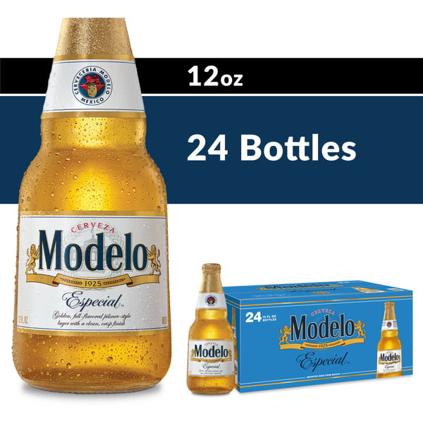 Beer Modelo Especial Mexican Lager Import Beer Bottles hero