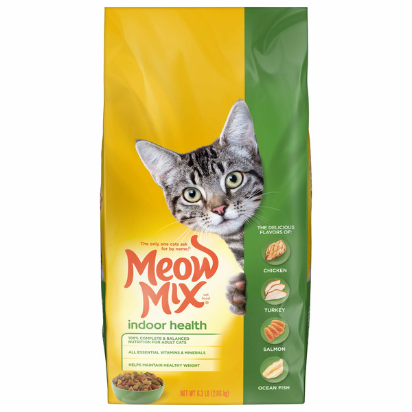 Cat Food & Care Meow Mix Cat Food, Indoor Health hero