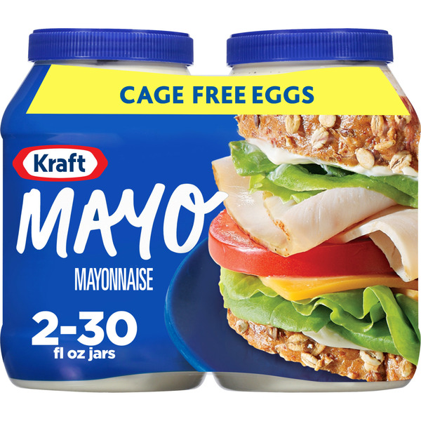 Condiments Kraft Real Mayo Creamy & Smooth Mayonnaise hero