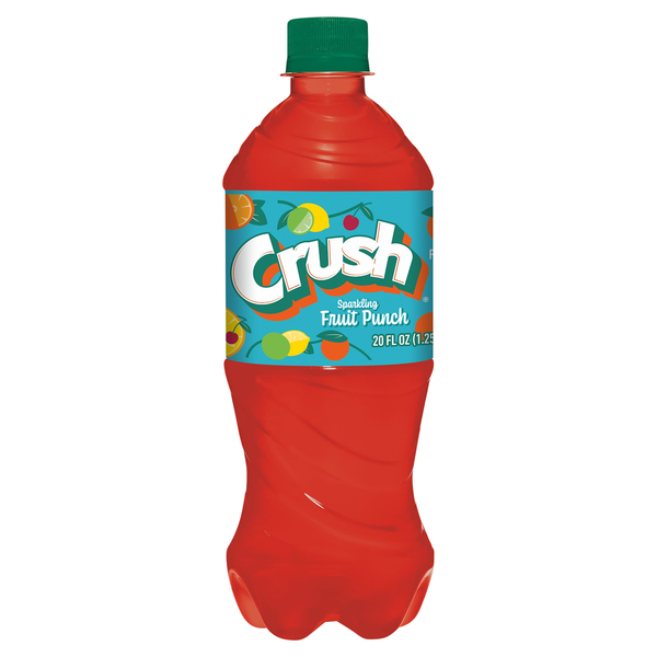 Soft Drinks Crush Soda, Fruit Punch, Sparkling hero