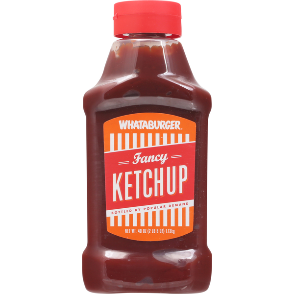 Condiments Whataburger Ketchup, Fancy hero