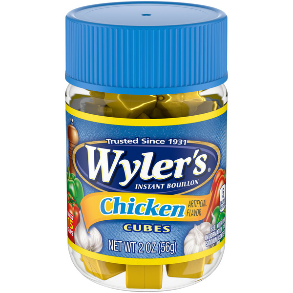 Soup, Broth & Bouillon Wylers Chicken Flavored Cubes hero