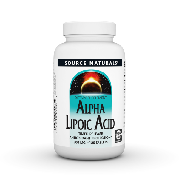 Vitamins & Supplements Source Naturals Alpha Lipoic Acid 300 mg Tablet hero