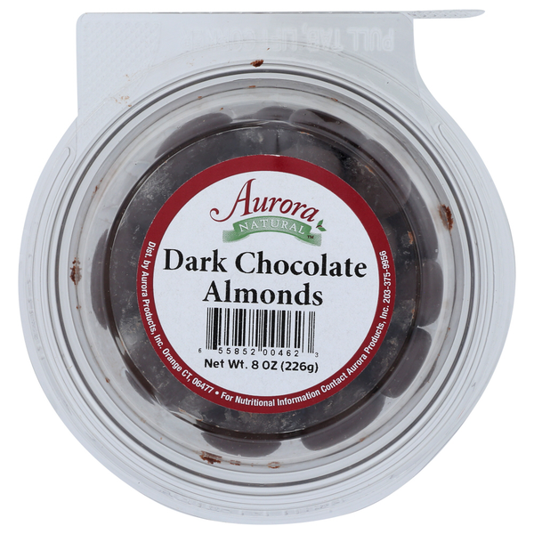 Candy & Chocolate Aurora Dark Chocolate Almonds hero