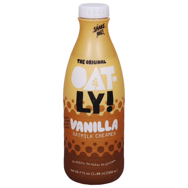 Refrigerated Oatly Oatmilk Creamer, Vanilla, The Original hero