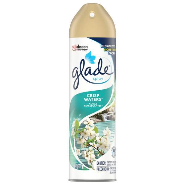 Air Fresheners & Candles Glade Room Spray Air Freshener, Crisp Waters hero