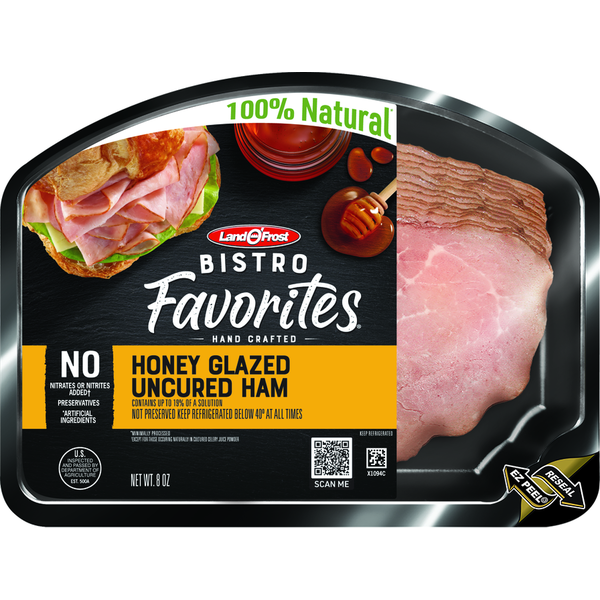 Lunch Meat Land O’Frost Ham, Uncured, Honey Glazed hero