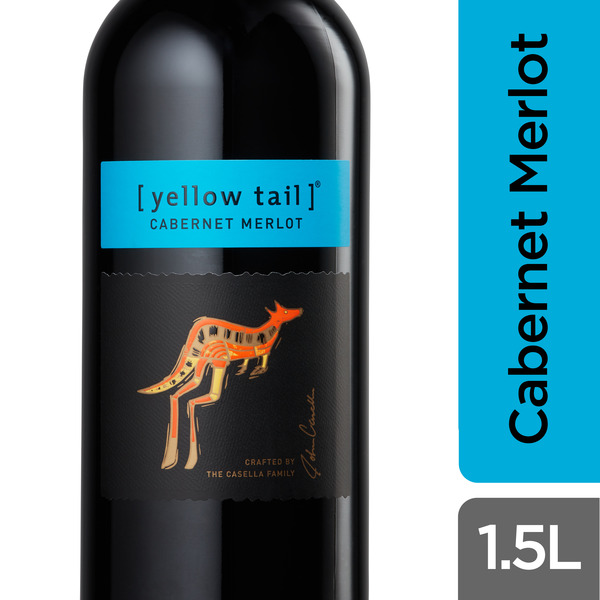 Red Wines [yellow tail] Cabernet Merlot hero