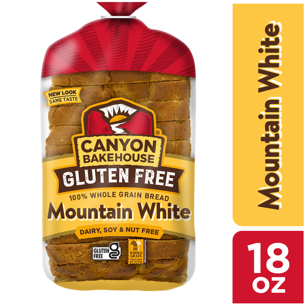 Bread Canyon Bakehouse Gluten Free Sliced Mountain White Bread hero