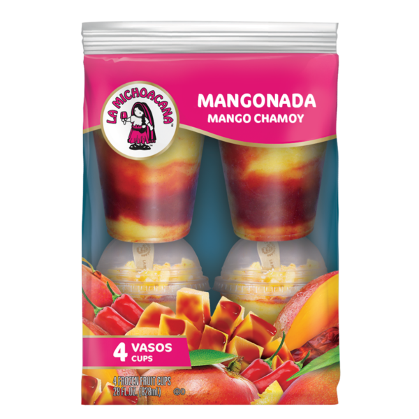 Ice Cream & Ice La Michoacana Mangonada Mango Chamoy Frozen Sorbet Cups hero