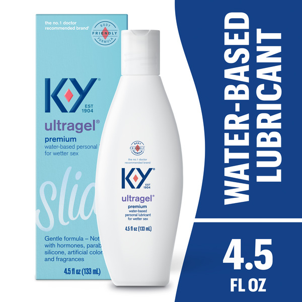 Family Planning K-Y UltraGel Personal Water Based Lubricant, Premium Lube For Men & Women hero