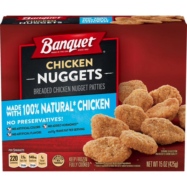 Frozen Appetizers & Sides Banquet Chicken Nuggets hero