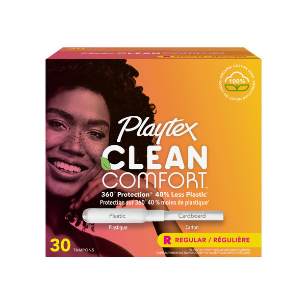 Feminine Care Playtex Tampons, Regular Absorbency hero