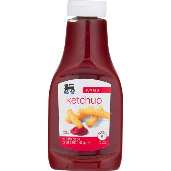 Condiments Food Lion Tomato Ketchup hero