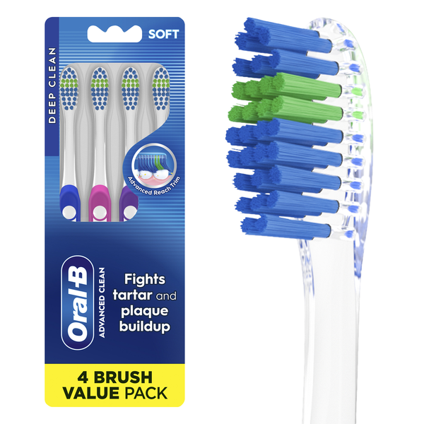 Oral Hygiene Oral-B Indicator Max Toothbrushes, Color Changing Bristles, Soft hero