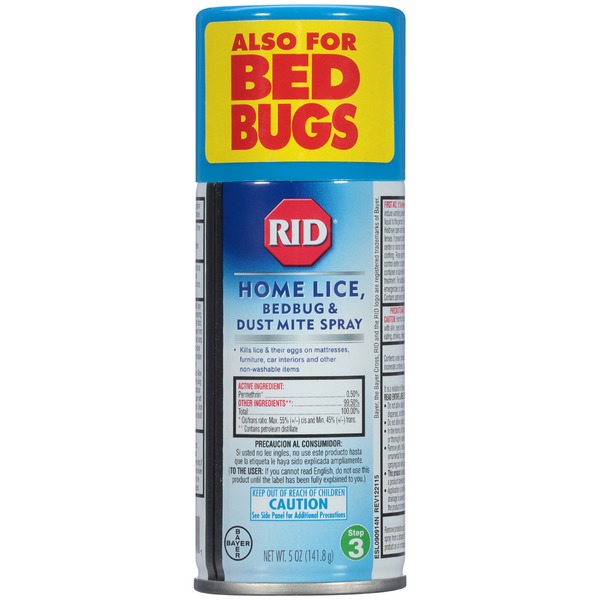 First Aid Rid Home Lice Bedbug & Dust Mite Spray Pesticide hero