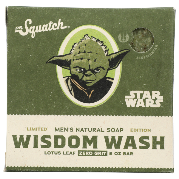 Dr. Squatch Star Wars Wisdom Wash Bar Soap hero