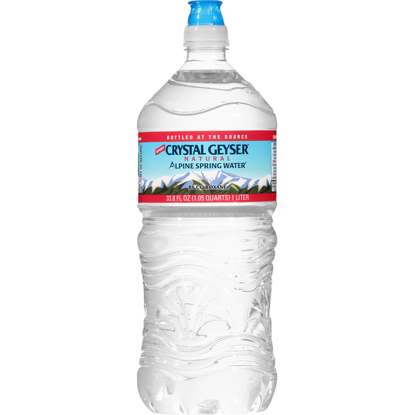 Water Crystal Geyser Alpine Spring Water, Natural hero