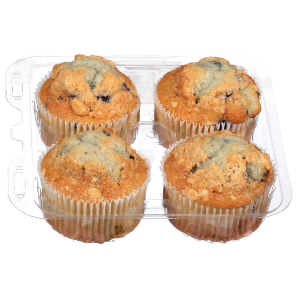 Bakery Breakfast Food Lion Muffins, Blueberry hero