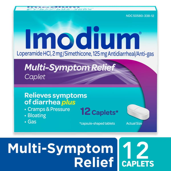 Digestive Health IMODIUM Multi-Symptom Relief Anti-Diarrheal Medicine Caplets hero