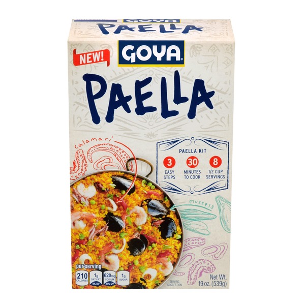 Boxed Meals & Side Dishes Goya Paella Kit hero