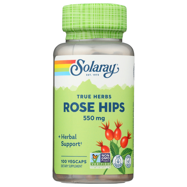 Vitamins & Supplements Solaray Rose Hips Fruit hero