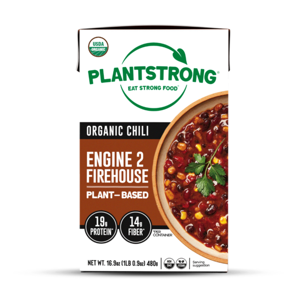 Soup, Broth & Bouillon Plantstrong Organic, Engine 2 Firehouse Chili hero