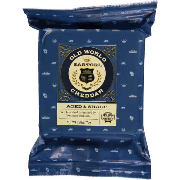 Specialty Cheeses Sartori Cheese, Old World Cheddar hero