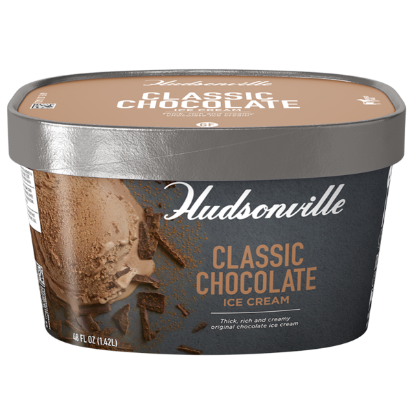 Ice Cream & Ice Hudsonville Classic Chocolate hero