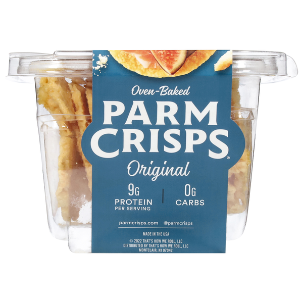 Crackers -- Specialty (Deli) ParmCrisps Crisps, Oven-Baked, Original hero