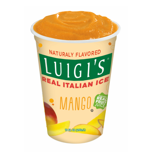 Ice Cream & Ice LUIGI'S Real Italian Ice Mango hero