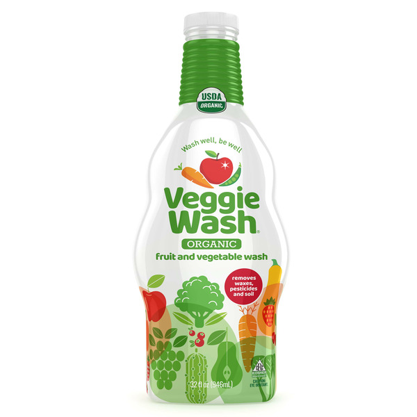 Cleaning Products Veggie Wash Fruit & Vegetable Wash, Certified Organic Produce Wash and Cleaner hero